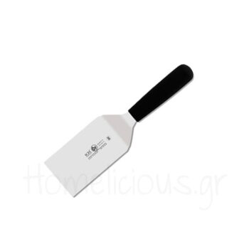 Σπάτουλα Ψήστη Hamburger [12 cm] Inox Μαύρο|Icel