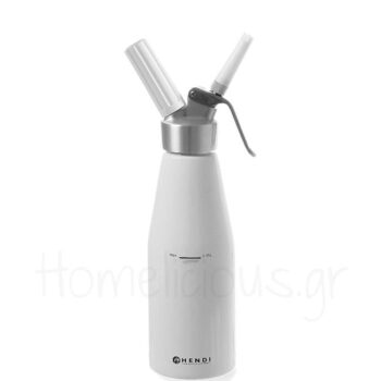 Σιφόν Σαντιγί KITCHEN LINE White 900 ml Αλουμίνιο Λευκό|Hendi