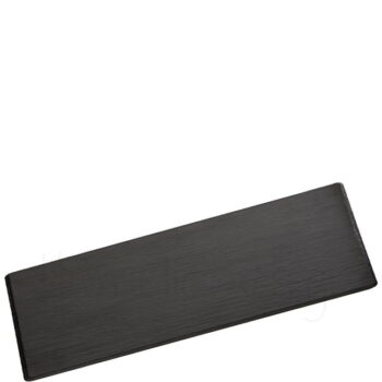 Πλατό Σερβ SLATE GN 2/4 [53x16,2 cm] Μελαμίνη Μαύρο|APS