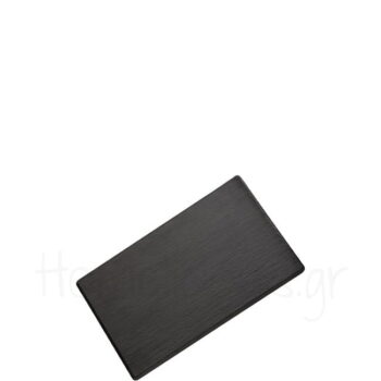 Πλατό Σερβ SLATE GN 1/3 [32,5x17,5 cm] Μελαμίνη Μαύρο|APS