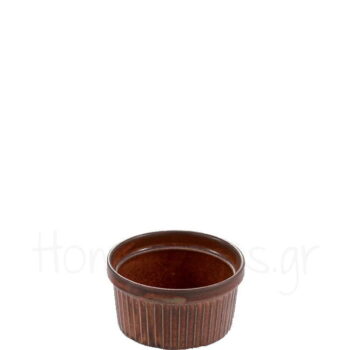 Μπολ Ramekin [Φ9 cm] Πορσελάνη Καφέ|PKS