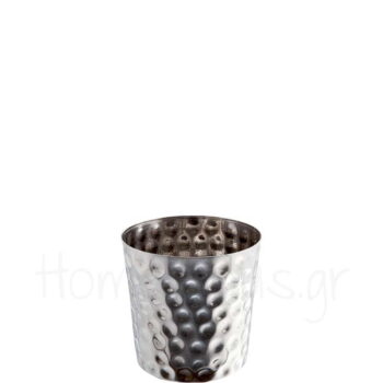 Julep Cup FLAT Hammered 42 cl Inox Ασημί|APS