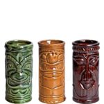 Tiki (3 Τεμ) 25 cl Κεραμικό Καφ/Πρά/Κόκ|APS Bar Supply