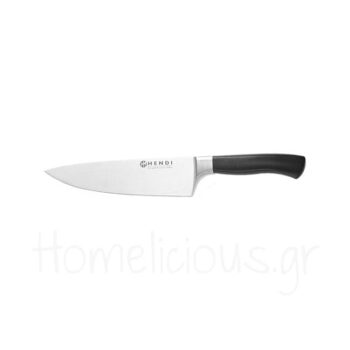 Μαχαίρι Chef PROFI LINE 20 cm Inox Μαύρο|Hendi