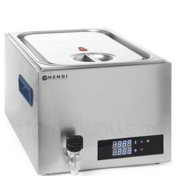 Sous Vide (GN 1/1) [20 lt|600 W] Inox Ασημί|Hendi