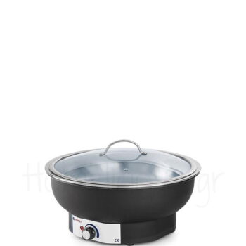 Bain-Marie Ηλ TESINO [Φ40,5|24,8] 500 W Μαύρο|Hendi