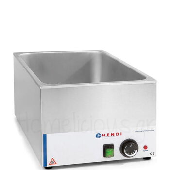 Bain-Marie Ηλ 1/1 [54x34|25 cm] 1200 W Ασημί|Hendi