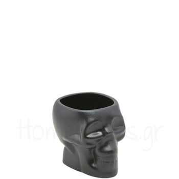 Tiki SKULL Stone Cast Κεραμικό Μαύρο|GenWare