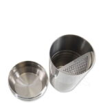 Shaker Με Αφροσυλλέκτη [Φ8|13,5 cm] 70 cl Inox Ασημί|GTSA