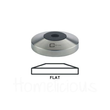 Βάση Tamper FLAT tbf 280 [Φ53 mm] Inox Ασημί|Belogia