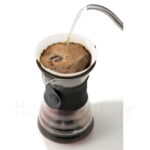 Drip Decanter V60 [02] 1-4 cup Γυαλί Μαύρο|Hario