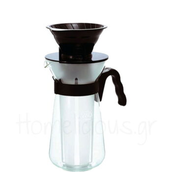 Ice-Coffee Maker V60 FRETTA [02] 2-4 cup Γυαλί Μαύρο|Hario