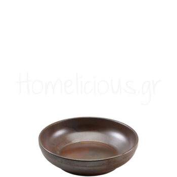 Μπολ TERRA Rustic Copper Coupe [Φ20|5,3 cm] Πορσελάνη|GenWare