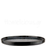 Πιάτο Ρηχό PHOBOS NERO Flat [Φ31|2,5 cm] Stoneware Μπλε Σκούρο|L