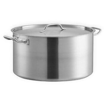 Χύτρα 18/10 (Χωρίς Καπάκι) Induction [Φ45|28 cm] 44 lt Inox Ασημί | GTSA