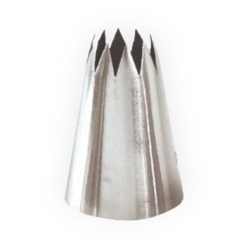 Μύτη Ζαχ/κής SERRATED 18/10 [12 mm] Inox Ασημί | Cutlery-Pro